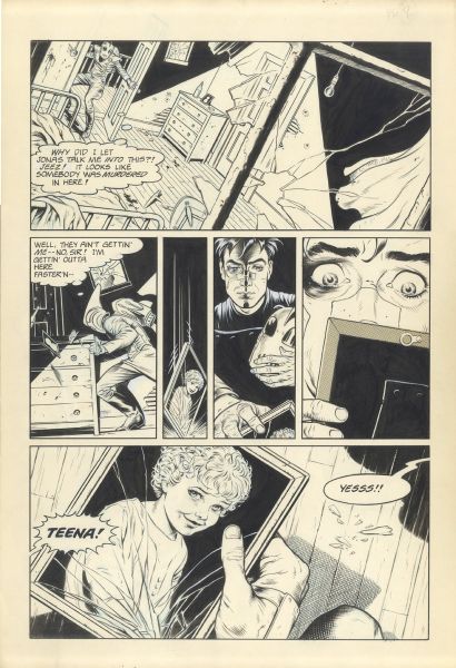 The Rocketeer, Volume 2, Chap.2, Nightmare at Large, Planche 08, 1989