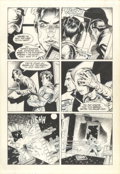 The Rocketeer, Volume 2, Chap.2, Nightmare at Large, Planche 10, 1989