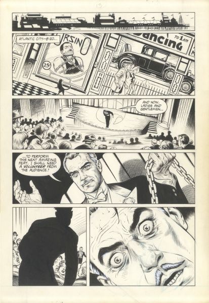 The Rocketeer, Volume 2, Chap.2, Nightmare at Large, Planche 13, 1989