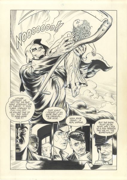 The Rocketeer, Volume 2, Chap.3, Death stalks the Midway, Planche 13