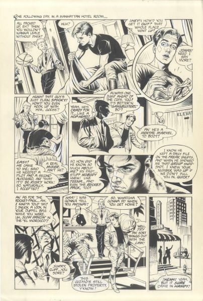 The Rocketeer, Volume 2, Chap.3, Death stalks the Midway, Planche 25