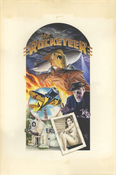 The Rocketeer, Affiche film 1991