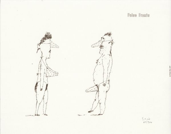 TIRAGE, "False Front", &eacute;dition limit&eacute;e de 1977, 67/300