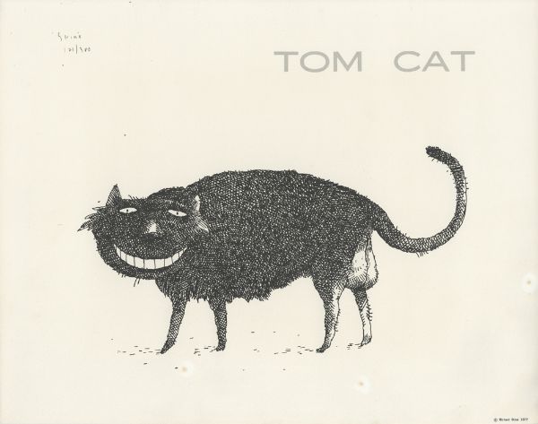 TIRAGE, "Tom Cat", édition limitée de 1977, 121/300
