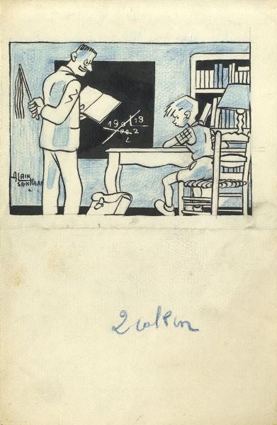 La le&ccedil;on de math&eacute;matiques