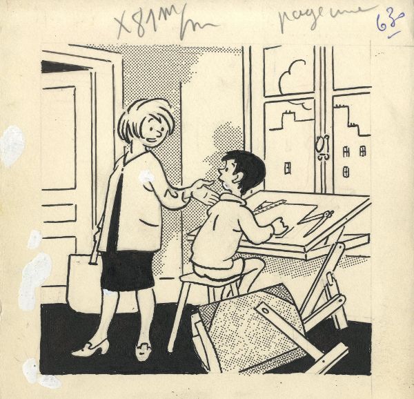 La planche à dessin