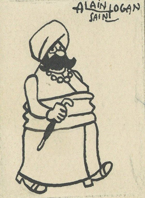 Illustration, Le calife