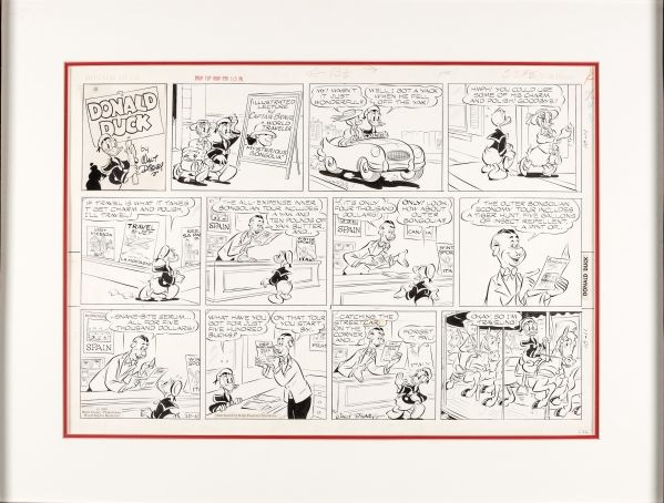 Donald Ducks Sunday du 10-11-59 (King Features Syndicate, 1959)