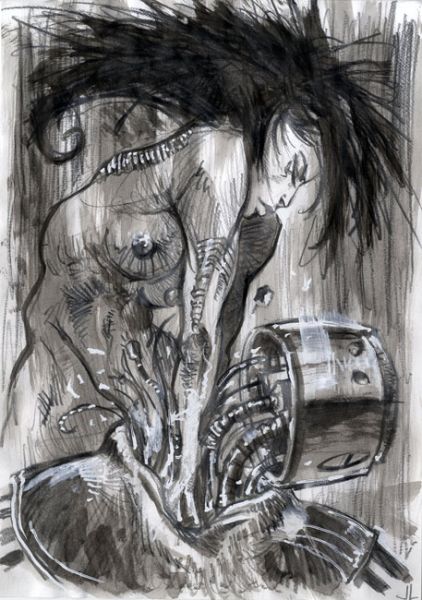 Portrait de femme, 11 mai 2006