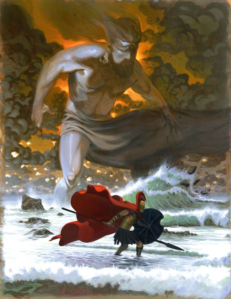 L'Odyssée, Illustration N°38, Le cyclope (2)