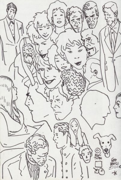 Illustration, Personnages