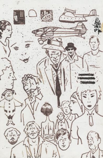 Illustration, Personnages