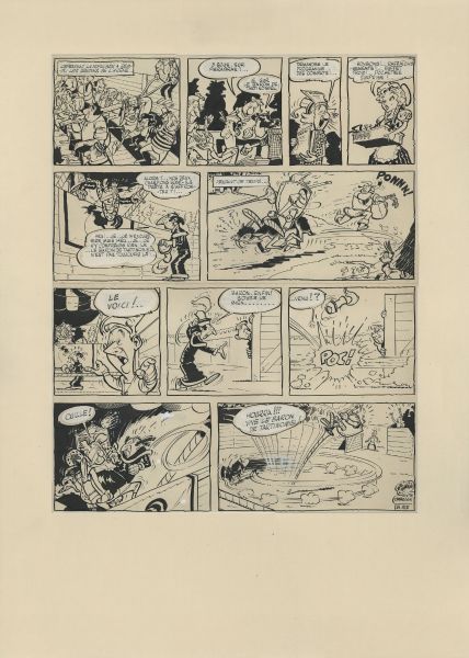 Belloy, Tome 3 "Baron maudit", planche 127