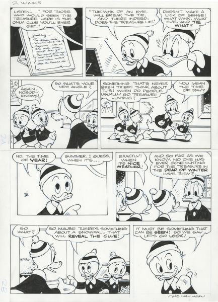 Donald Duck, planche 2