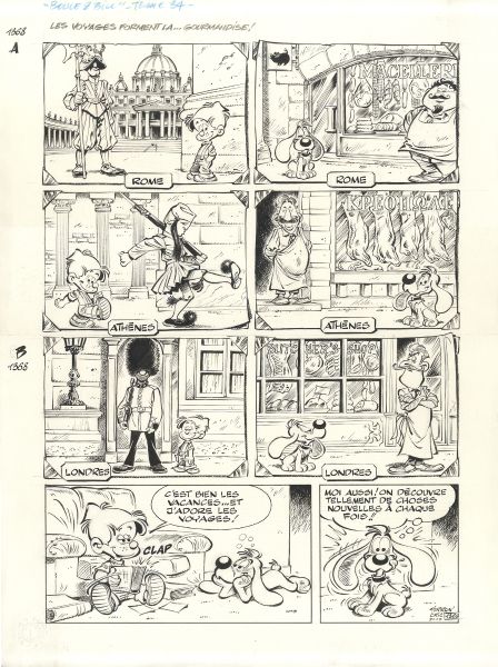 Boule & Bill T34, planche 1368