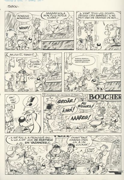 Boule & Bill T34, planche 1369