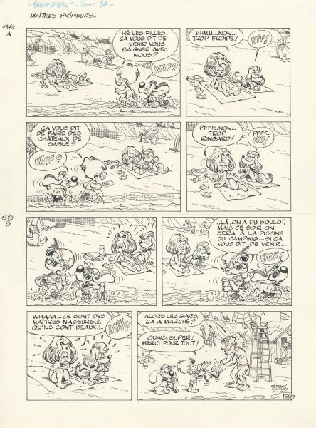 Boule & Bill T34, planche 1379