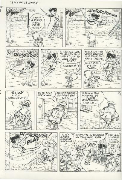 Boule & Bill T34, planche 1386