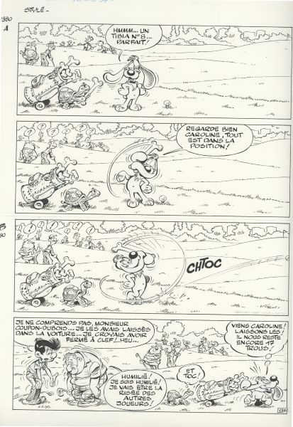 Boule & Bill T34, planche 1390