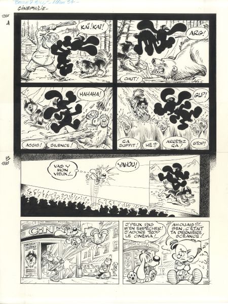 Boule & Bill T34, planche 1396