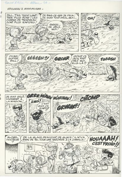 Boule & Bill T34, planche 1399