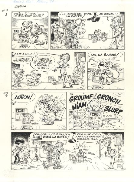 Boule & Bill T34, planche 1405