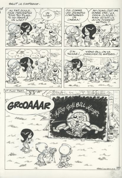 Boule & Bill T34, planche 1407