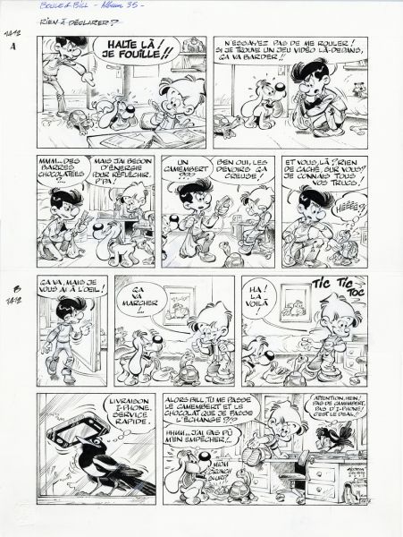 Boule & Bill T35, planche 1412