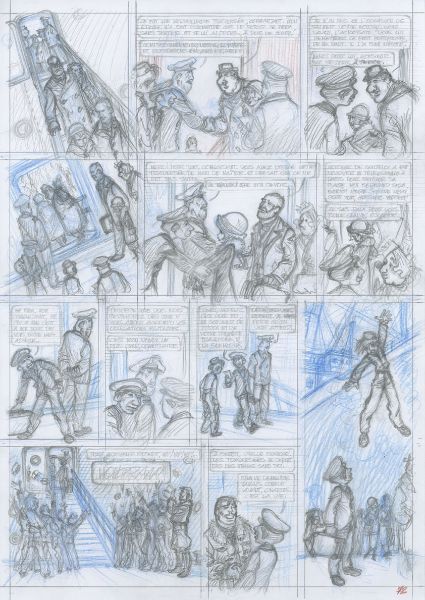 Il s'appelait Ptirou, crayonné planche 72