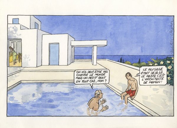 Illustration, L'architecture