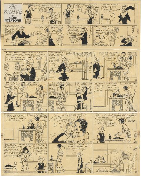 The Van Swaggers, sunday du 19 avril 1931