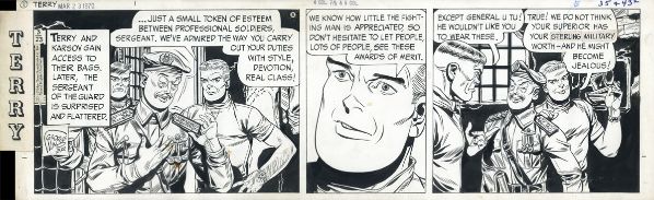 Terry & the pirates, Daily strip du 23 mars 1970