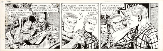 Terry and the Pirates, strip du 29 septembre 1967
