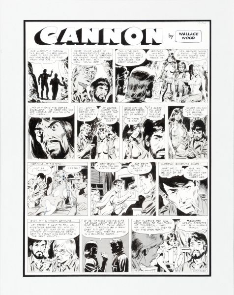 Cannon, #C-75 Sunday  (Wood and Richter, 1973)