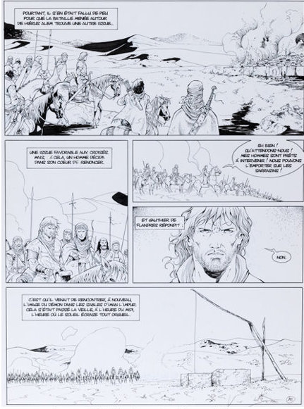 Croisade Tome 4 « Bec de feu » Planche 39
