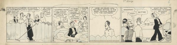 Blondie, strip du 05 mai 1934