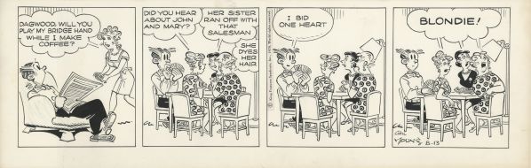 Blondie, strip du 13.08.1970