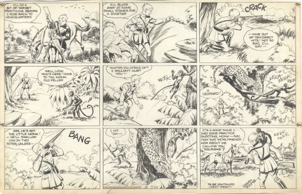 Raoul et Gaston, strip du 26 avril 1937